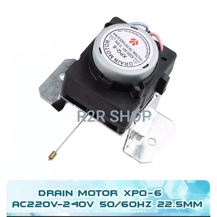 original XPQ6 drain motor for electrolux whirlpool fujidenzo and sharp