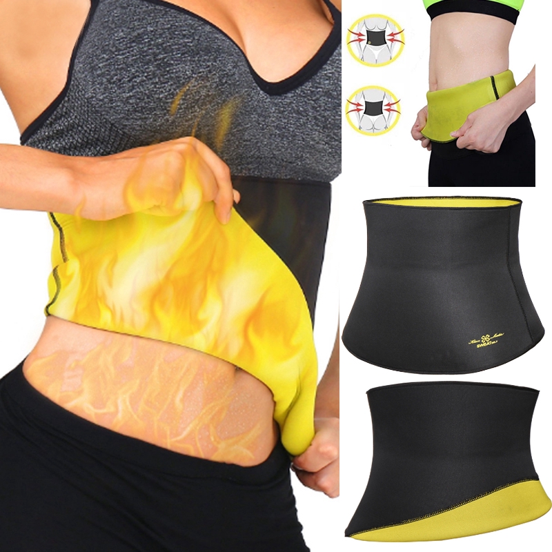 HOT SHAPERS Hot Belt for Women – Waist Slimming Girdle – Stomach Wrap Band  for Sauna or Gym Sessions – Weight Loss, Increased Sweat and Tummy Fitness  Trimmer or a Slimmer Physique