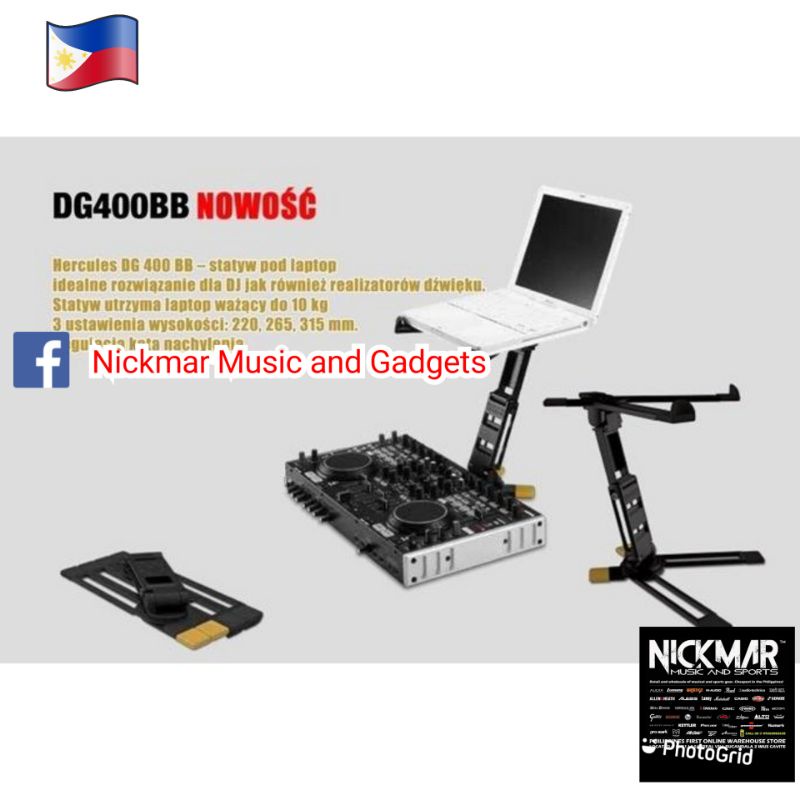 dg400bb Hercules laptop stand Shopee Philippines