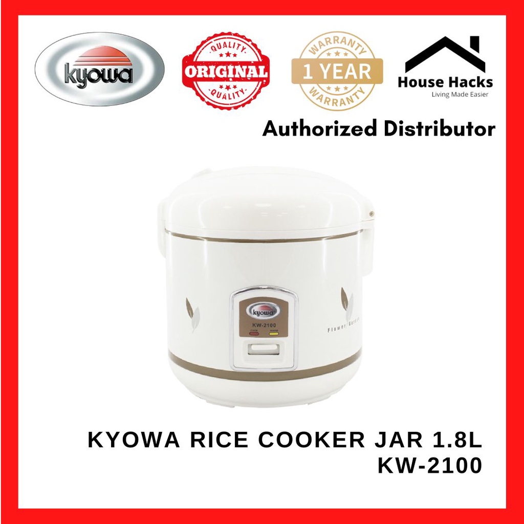 Kyowa Rice Cooker Jar 1.8L KW2100 (House Hacks) Shopee Philippines
