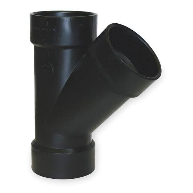 PVC Black Wye Y Fittings 2x2 3x2 4x2 4x3 4x4 2" 3" 4" Shopee Philippines