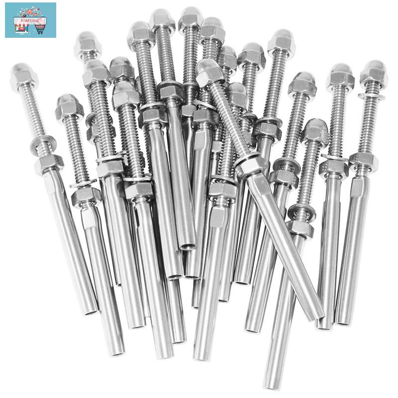 20Pack Threaded Terminal Stud Stainless T316 Marine Grade Stud End ...