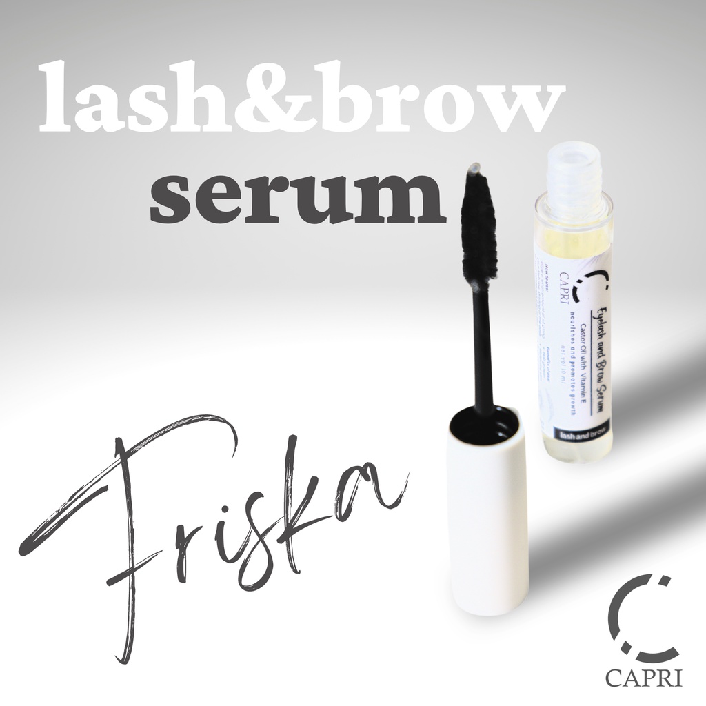 Castor Oil and Vitamin E Lash and Brow Growth Serum Hair Treatment
