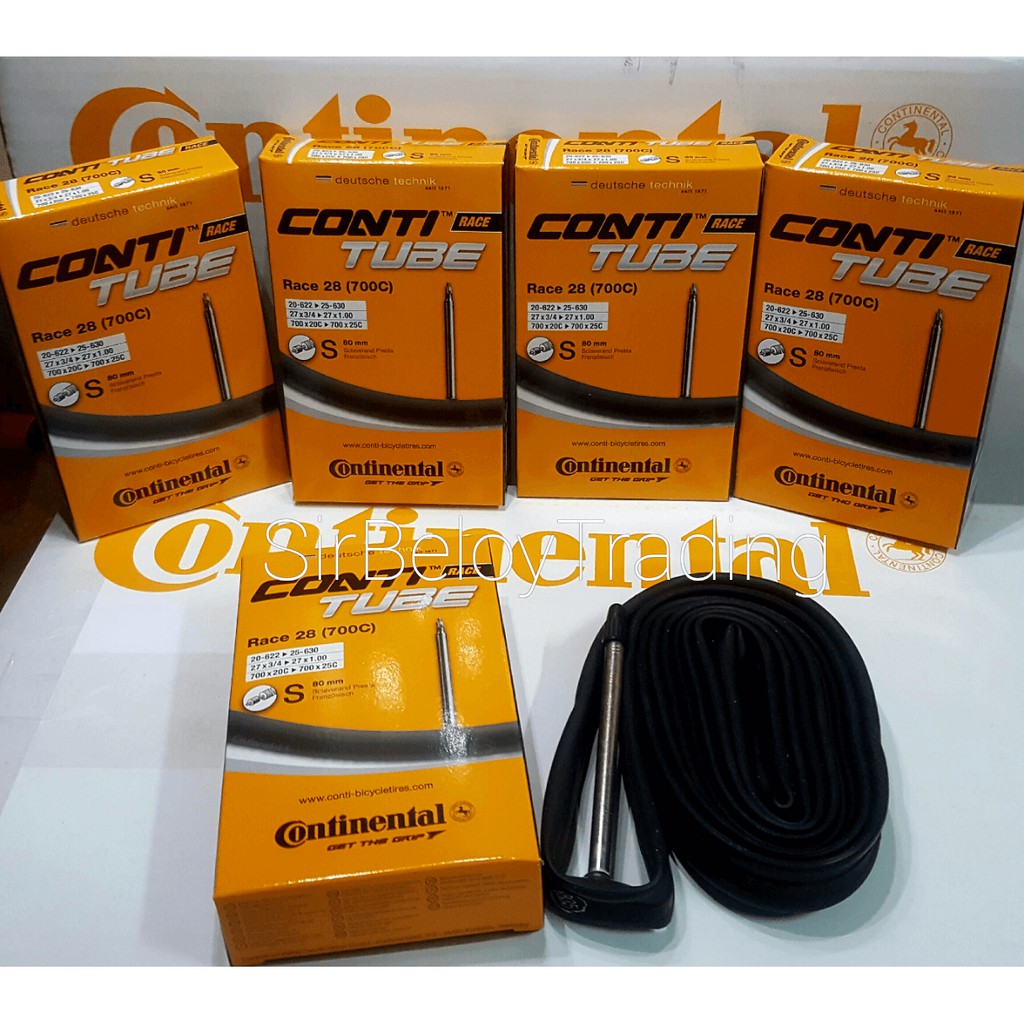 Continental Innertube 700x20 25c 32c 42MM 60MM 80MM French Presta Valve Continental Race 28