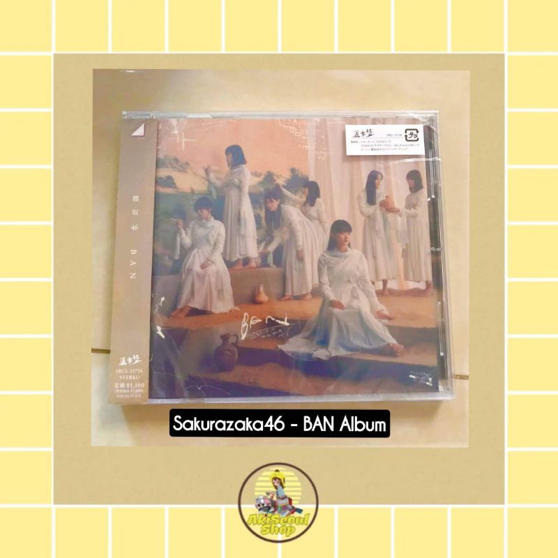 Sealed Sakurazaka46 Keyakizaka46 - 2nd Single BAN Album | Shopee ...