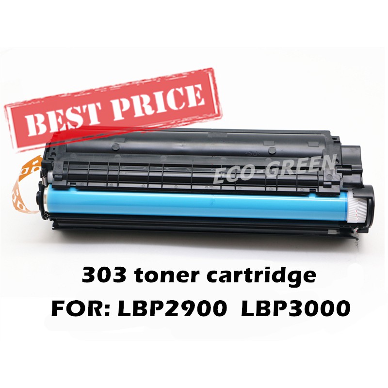 2 Toner Compatibili per Canon LBP-2900, LBP-2900i, LBP-2900B, LBP-3000 | 303 703, Colore: Nero