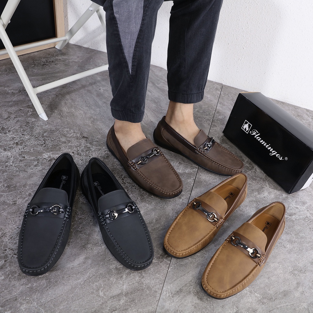 Men's casual slip on fashion Doudou shoes WP-612 | Shopee Philippines