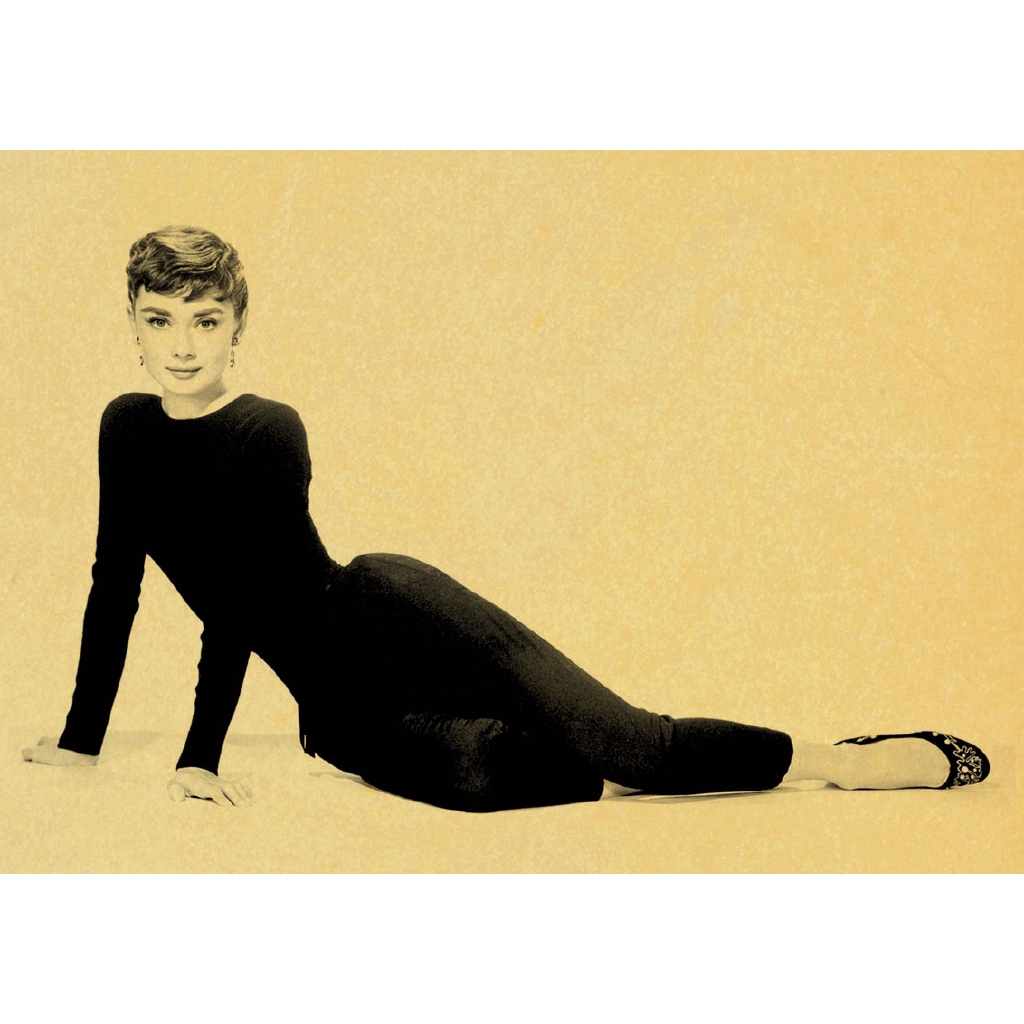Fashion Girl Audrey Hepburn Posters Vintage retro poster Home ...