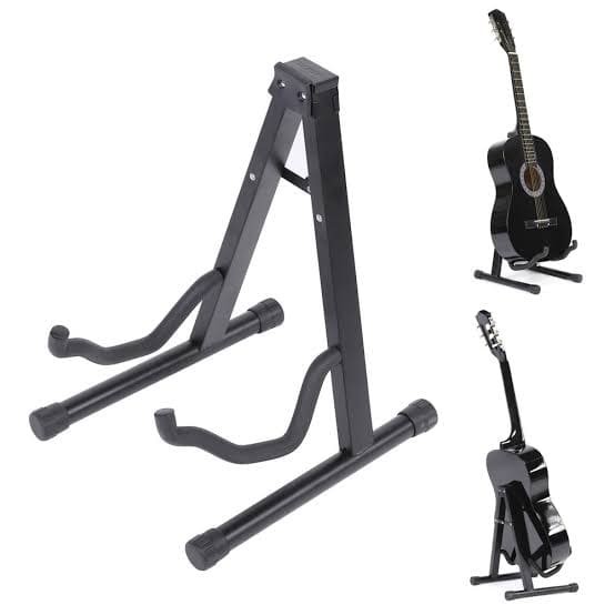 A type Portable Guitar Stand for Acoustic and Electric Guitars | Shopee ...