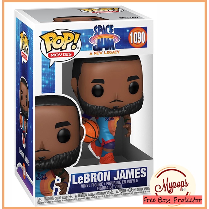 Space Jam 2 Lebron James Alternate Vinyl Figure Funko Pop With Boss Protector Shopee