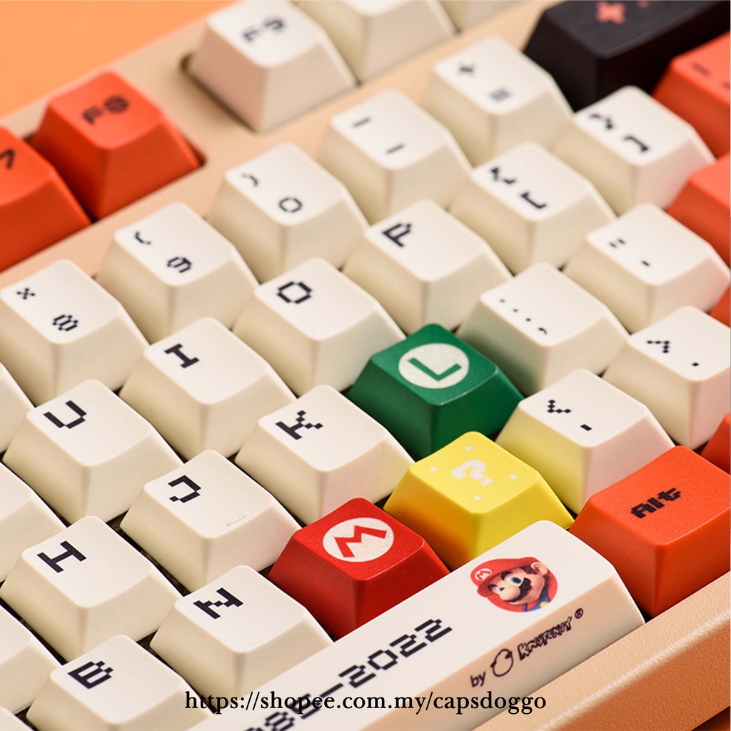 [Local] Mario Keycaps for mechanical keyboard | Shopee Philippines