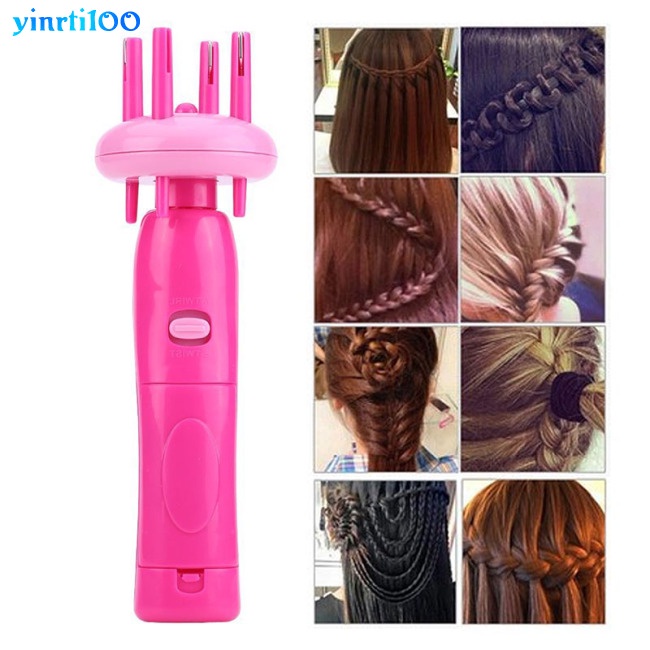 Yinrti100 Women Portable Electric Automatic DIY Hairstyle Tool Braid   8a3ab0bc2faf0686d329e7f4b9021e47