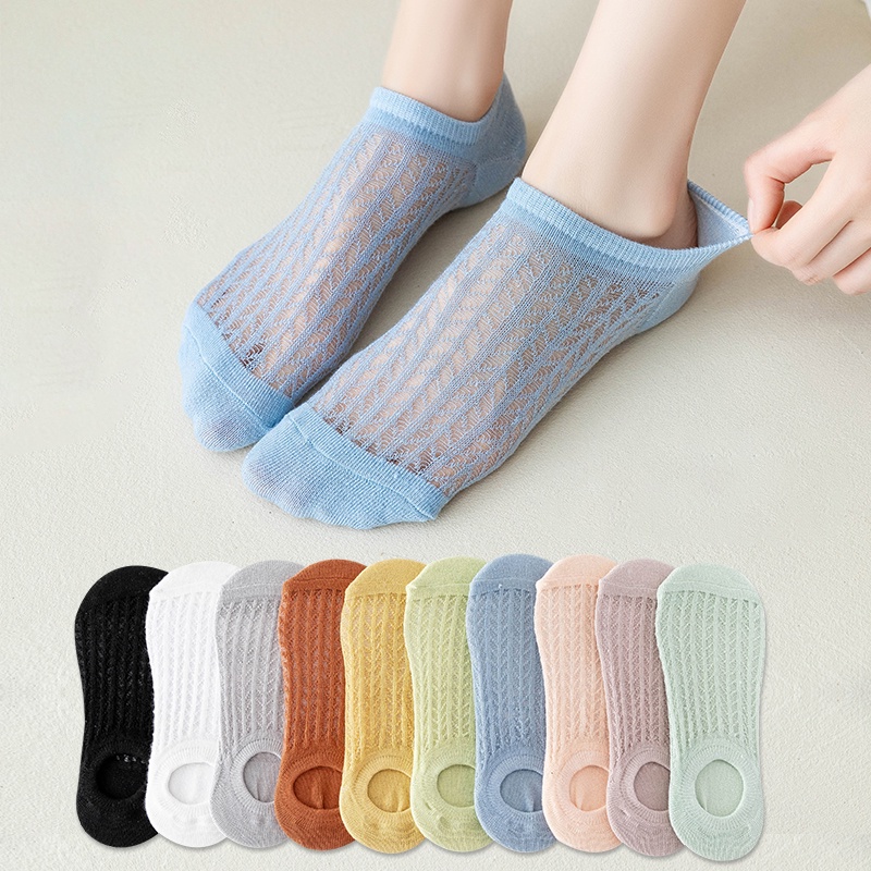 【Manila Shipping】 New Summer Ladies Breathable Foot Sock For Women ...