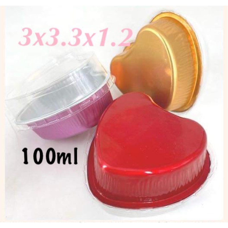 Aluminum heart shaped pans online