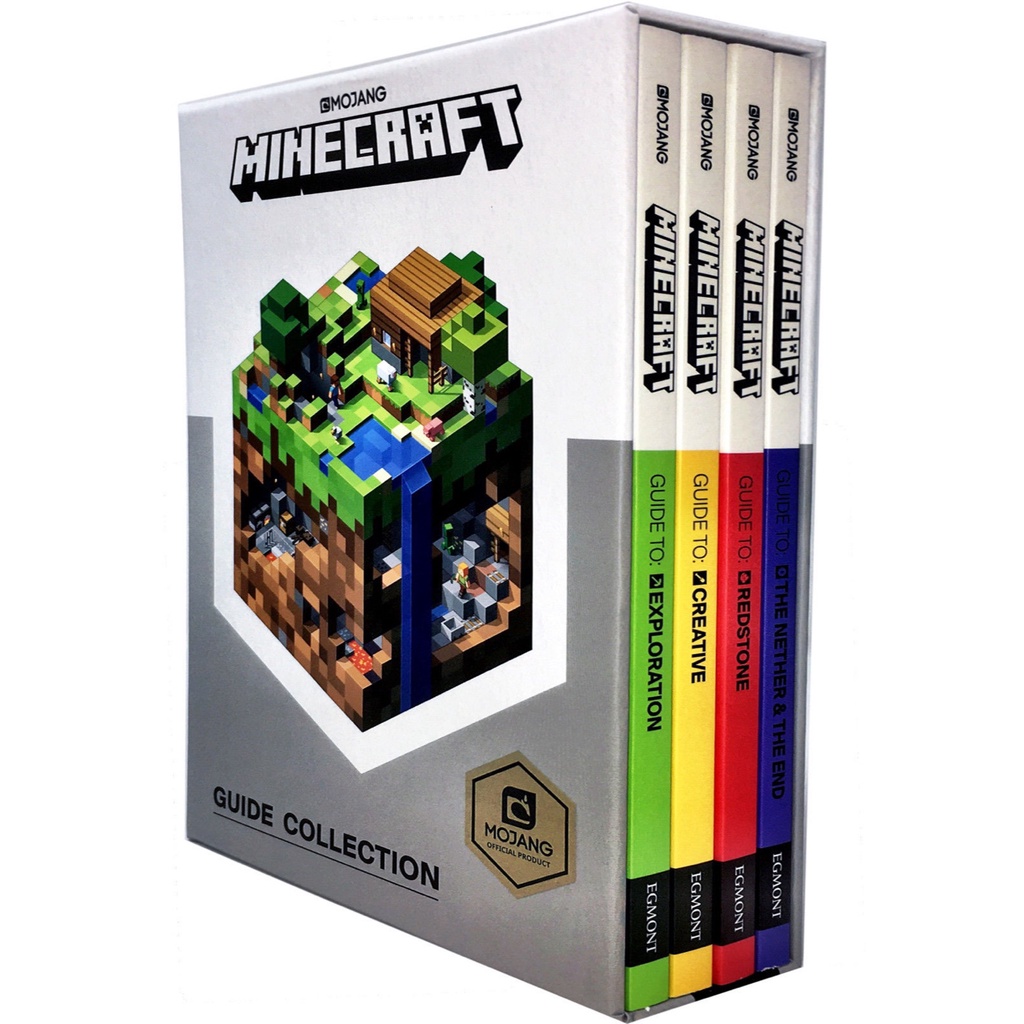 Minecraft: Guide Collection 4-Book Boxed Set: Exploration; Creative ...