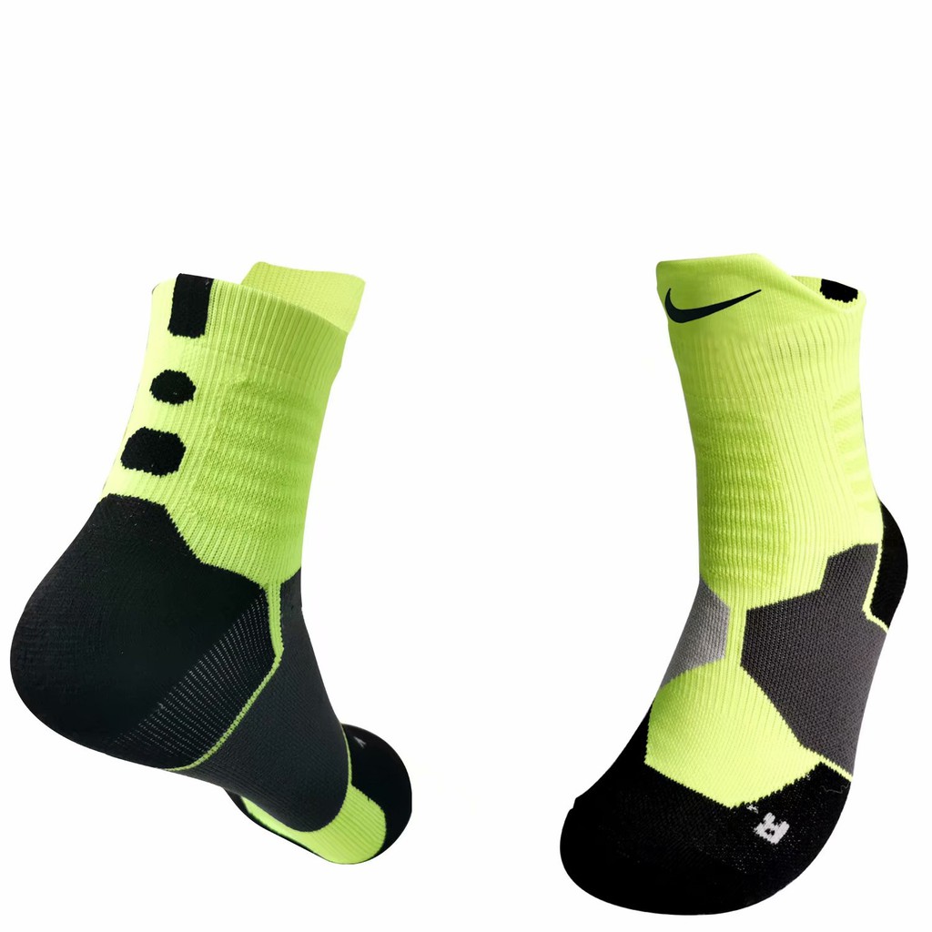 Neon basketball socks deals