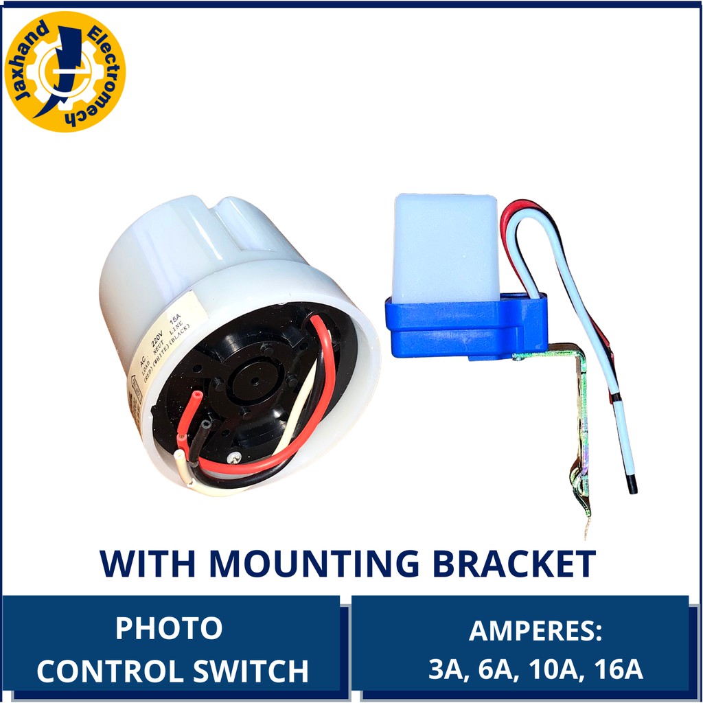 Photo Control Switch 3A ~ 15A with Mounting Bracket | Shopee Philippines