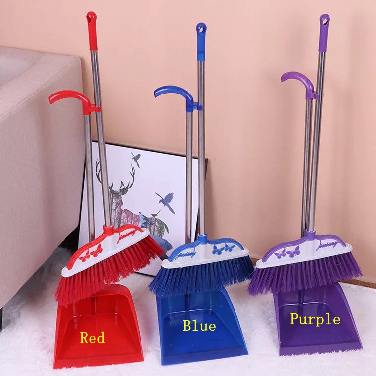 Butterfly Broom Set Dustpan Bucket Broom Shopee Philippines