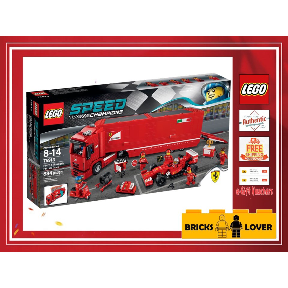 Lego 75913 {Bricks_Lover} Speed Champions - F14 T & Scuderia Ferrari ...