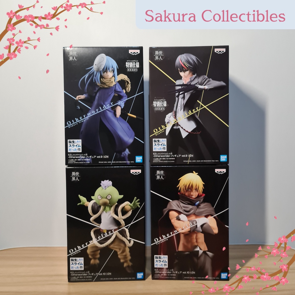 BANPRESTO OTHERWORLDER RIMURU / DIABLO / GOBTA / VELDORA (That Time I ...