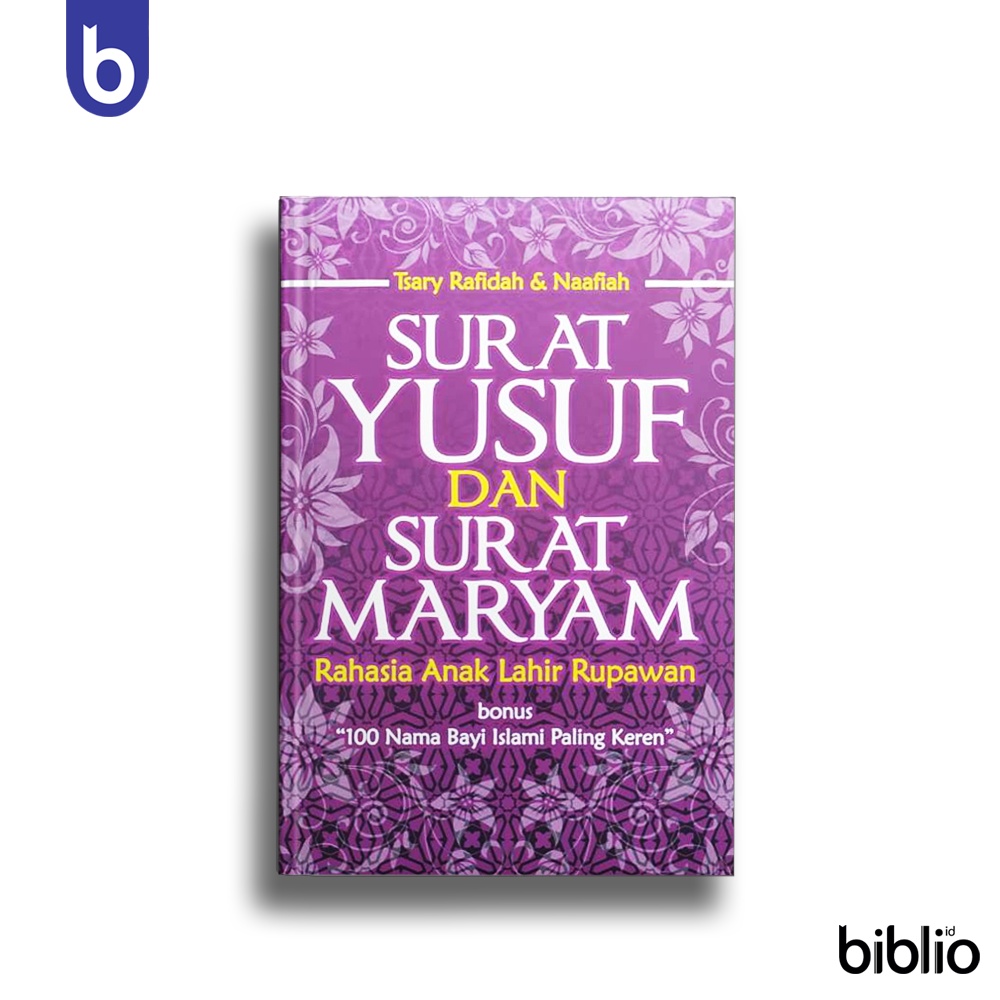 Yusuf Letter Book And Maryam Letter; The Secret Of Beautiful Children ...