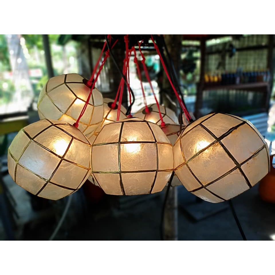 Capiz on sale shell lantern