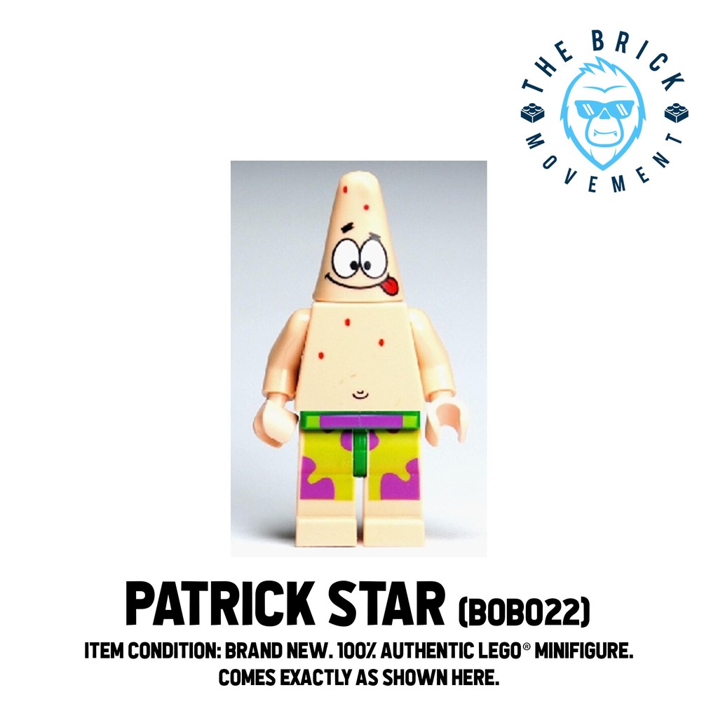 Lego patrick hot sale star