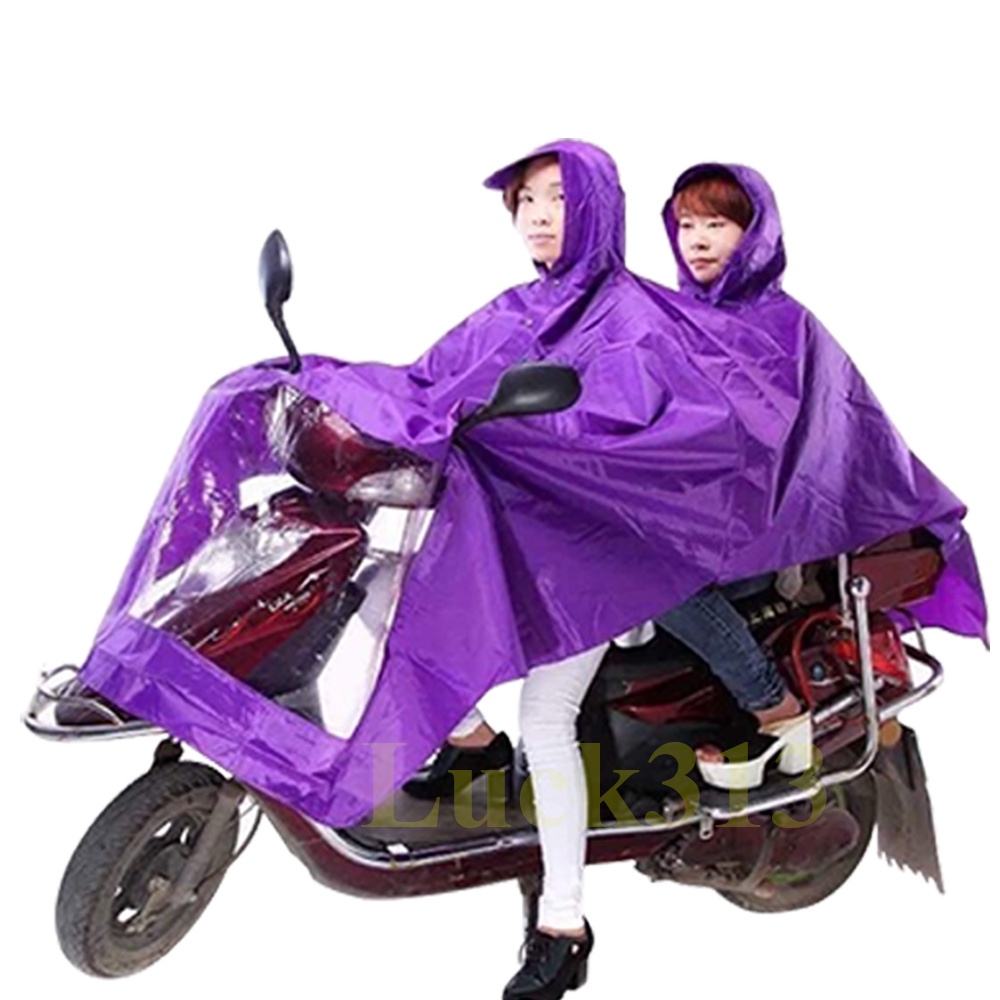 Raincoat 2 Head 2in1 - Double Poncho Raincoat | Shopee Philippines