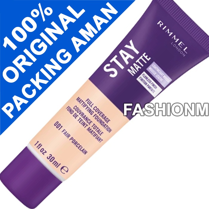 Rimmel London Stay Matte Full Coverage Mattifying Foundation 202 Sun Beige  1 fl oz (30 ml)