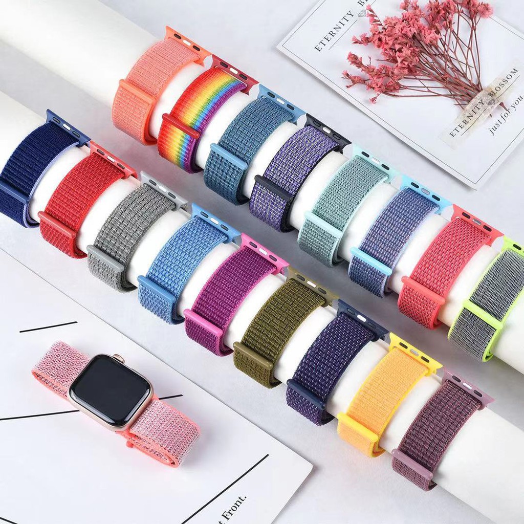 Apple watch sale nylon loop band