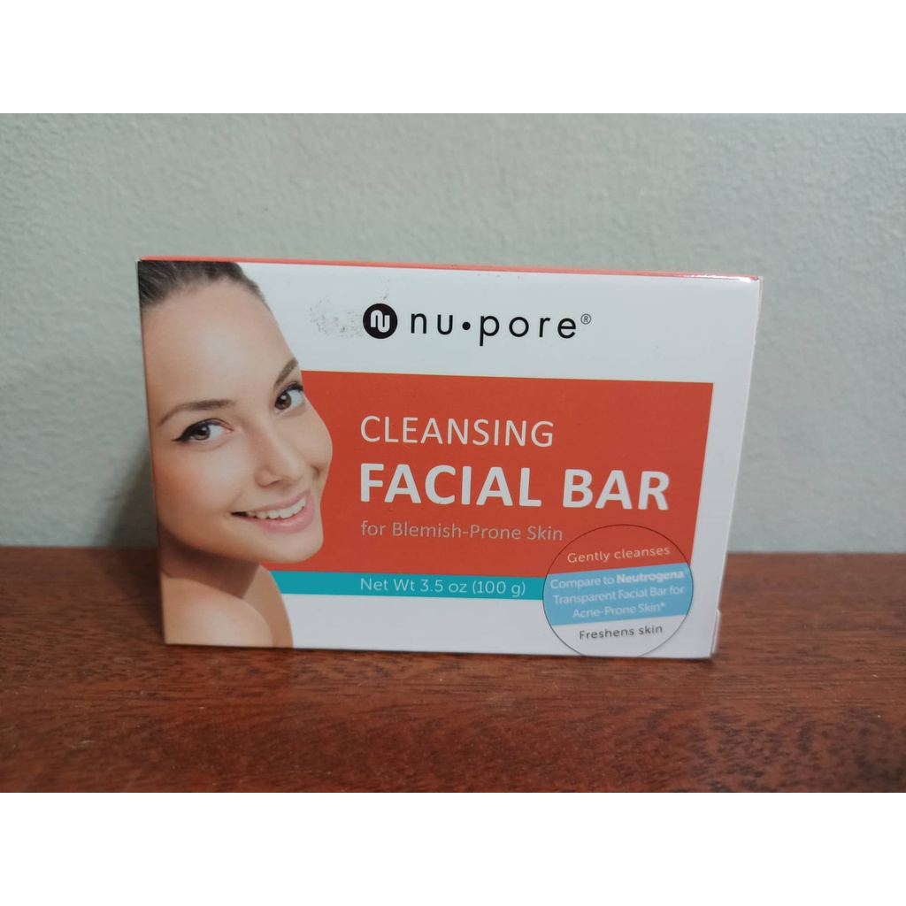 Nu Pore Cleansing Facial Bar (100 G) Shopee Philippines