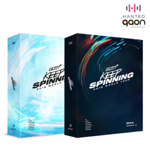 GOT7 2019 WORLD TOUR KEEP SPINNING DVD BLURAY | Shopee Philippines