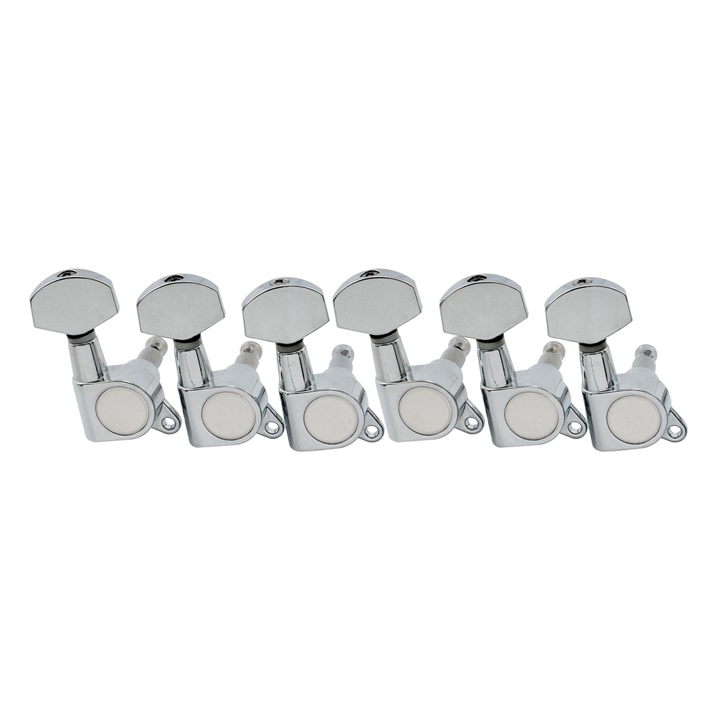 Musiclily Pro 6 in Line Guitar Sealed Tuners Tuning Keys Pegs Machine ...
