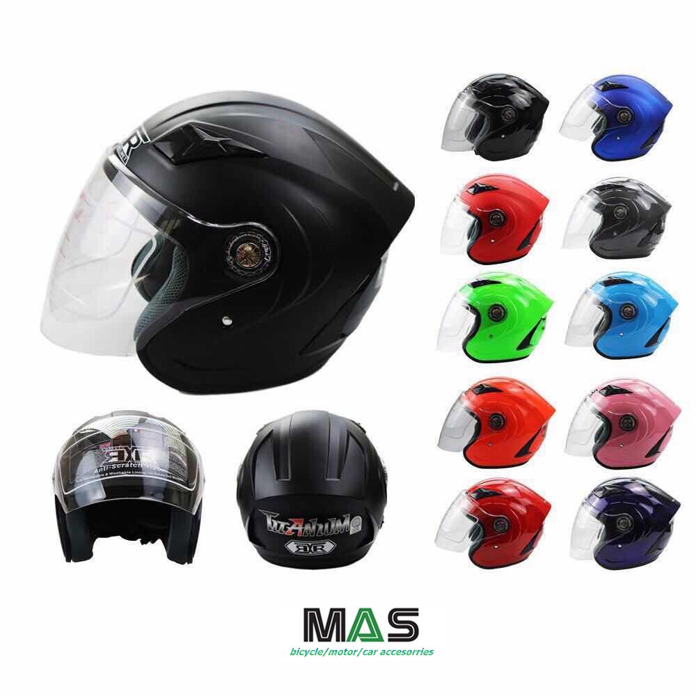 Rxr half face store helmet