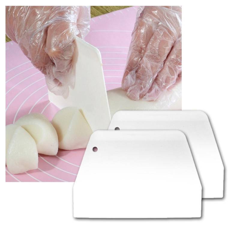 Source Trapezoid Cream Cake Scraper Dough Cutter Baking