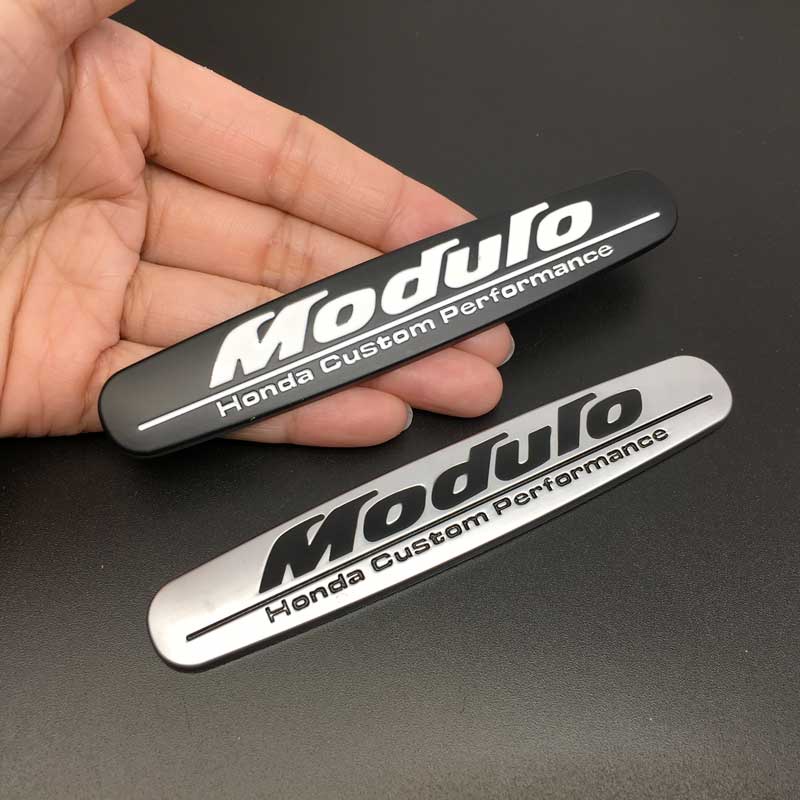 3D Metal Modulo Sport Logo Car Side Fender Rear Trunk Emblem Badge ...