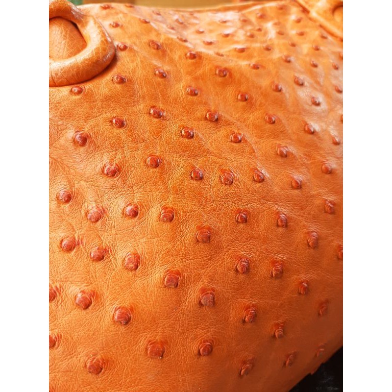 Original Ostrich leather bag JRA tag - Lorning's Sari-Sari