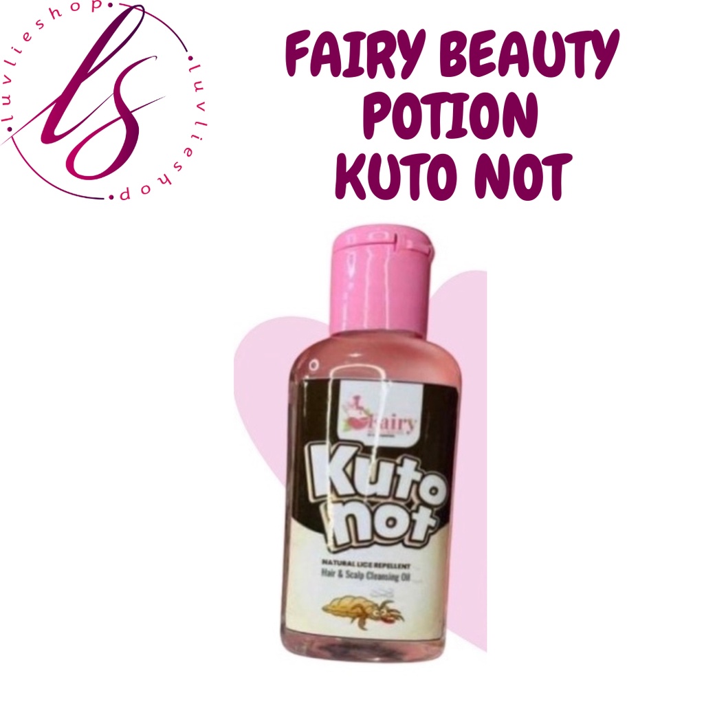 Fbp Kuto Not Natural Lice Treatment Hair And Scalp Cleansing Oil Shopee