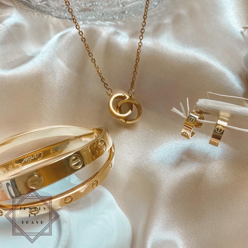 Cartier hotsell jewelry set