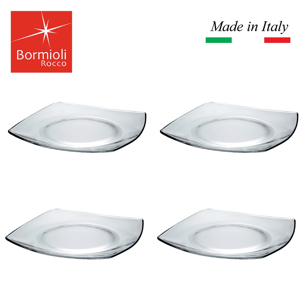 Bormioli Rocco Eclissi Grey Dinner Plate 27cm 4pcs | Shopee Philippines