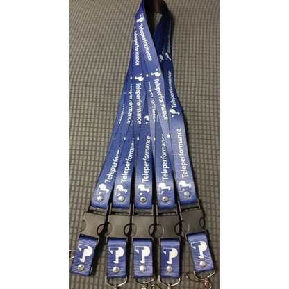 Teleperformance Blue/Pink Lanyard Sling | Shopee Philippines