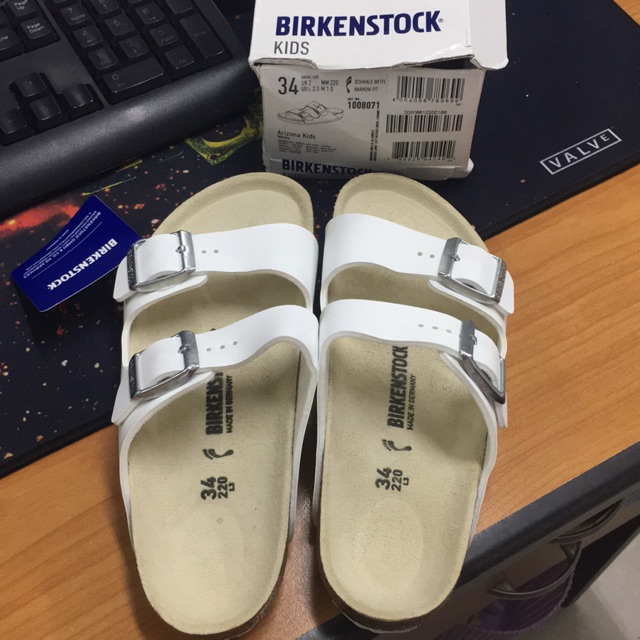 Birkenstock hotsell 34 size