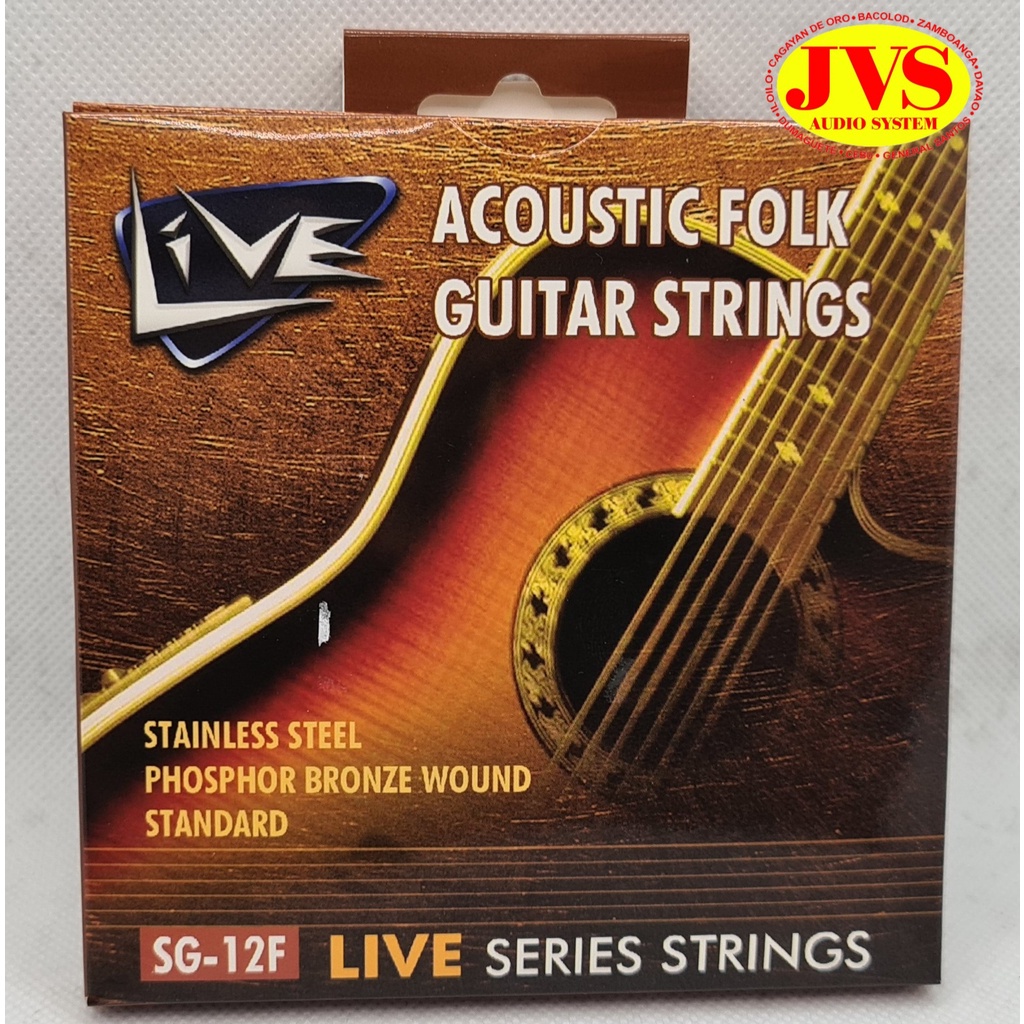 Live Acoustic Strings 12 53 Shopee Philippines