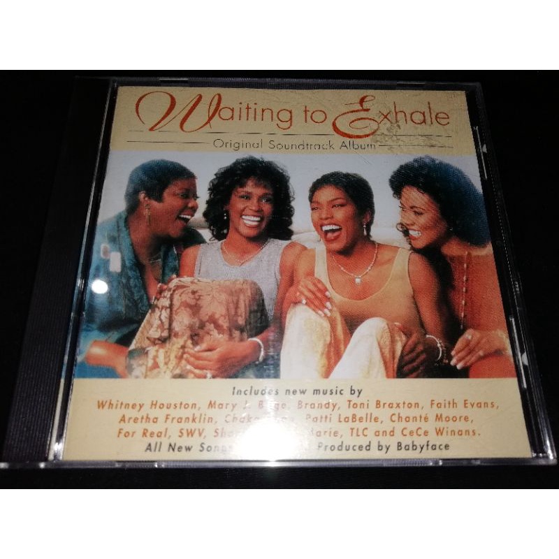 WAITING TO EXHALE Original Soundtrack Album CD OST Whitney Houston