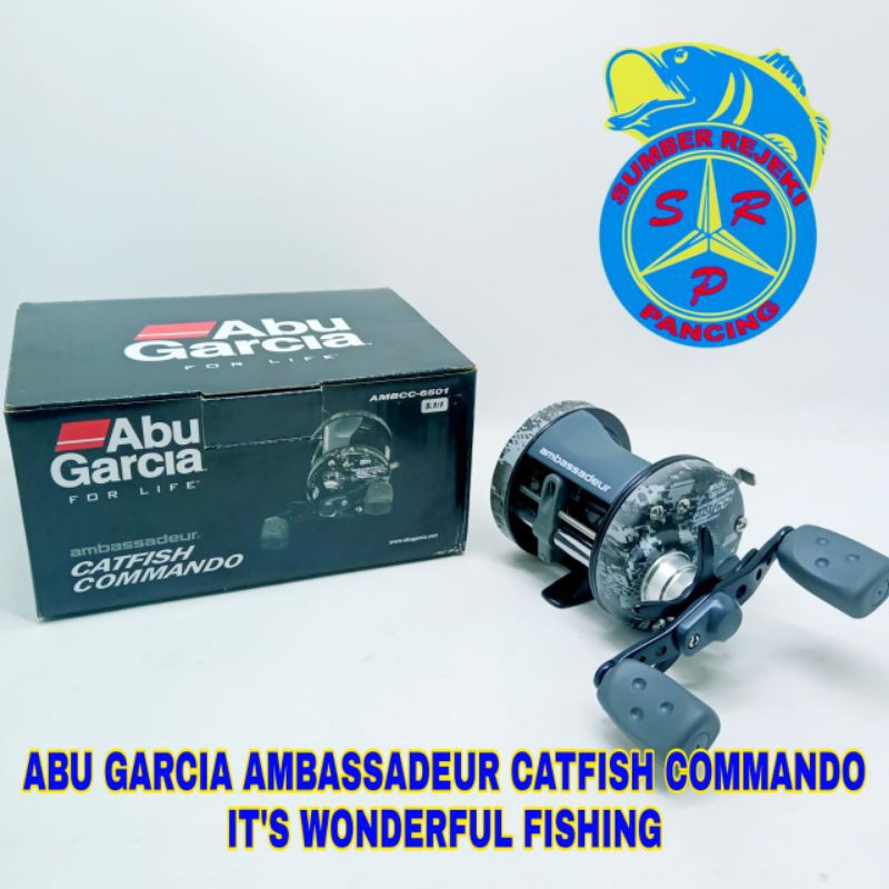 Original OH abu garcia catfish commando cc-6501 Reel | Shopee Philippines