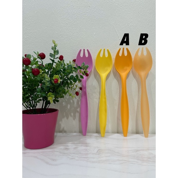 Tupperware Salad Fork 沙拉叉子 1pc | Shopee Philippines