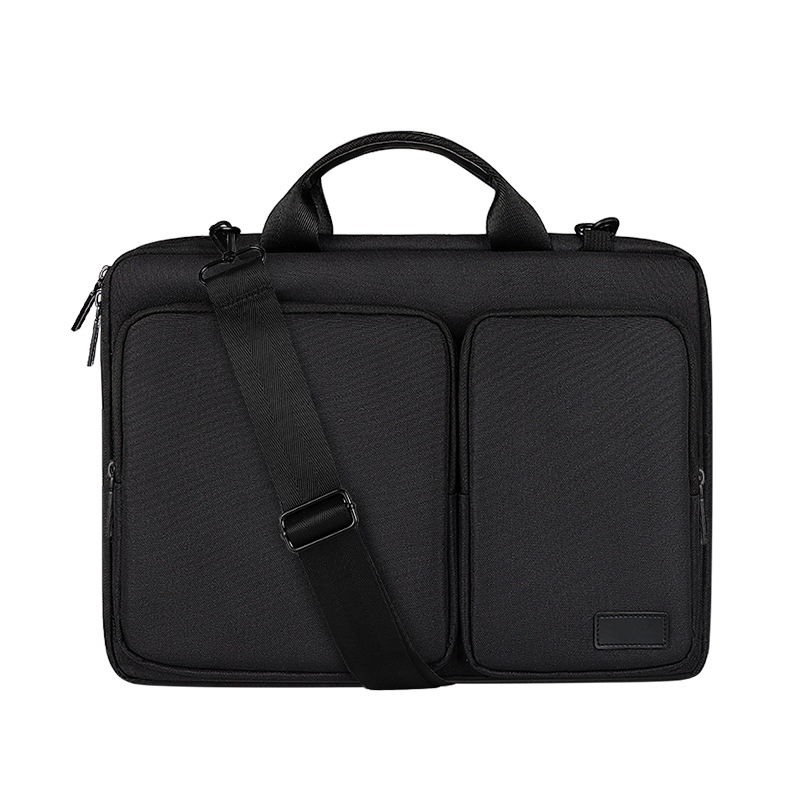 laptop bag shoulder case travel to carry Large capacity multi pocket ...