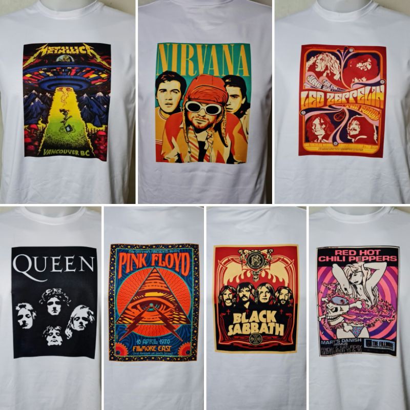 Cheap vintage outlet rock tees