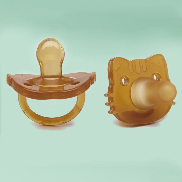 3 In 1 Portable Baby Pacifier Set - Round & Flat Set - Soothes Baby's ...