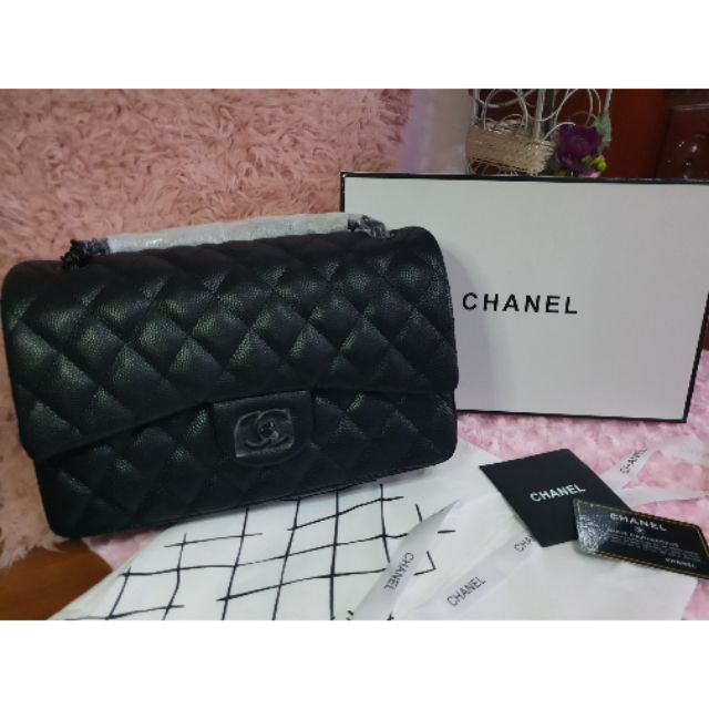 Chanel so clearance black flap bag